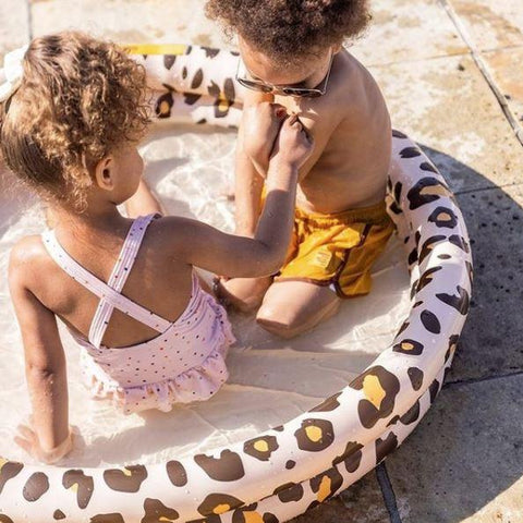 Swim Essentials Zwembad | Beige Leopard*