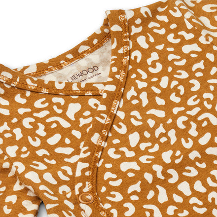 ZZZ Liewood Hali Body Longsleeve 2-pack | Mini Leo/ Golden Caramel Mix