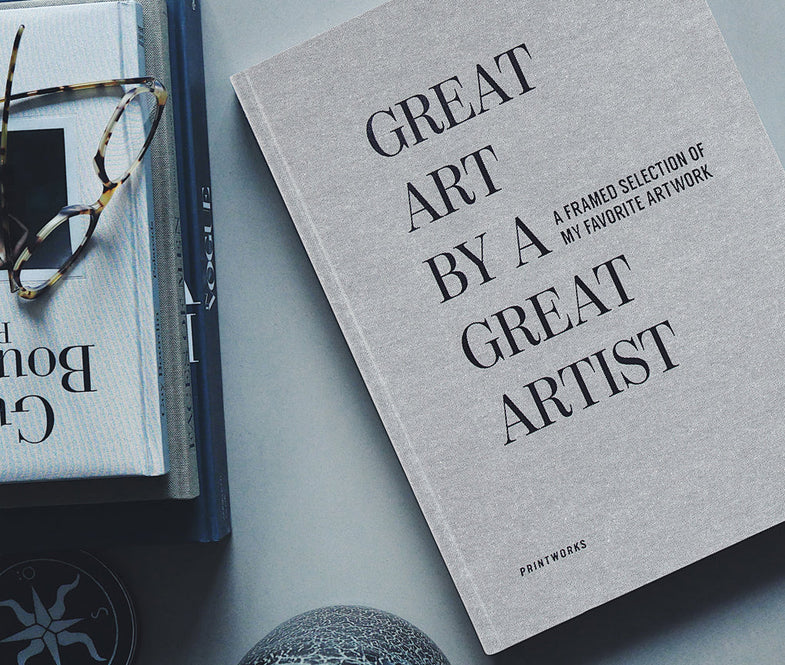 Printworks Frame Book | Great Art Grey