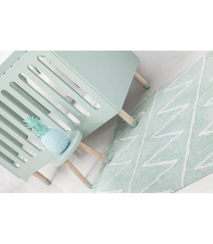 Lorena Canals machinewasbaar tapijt 120x160cm Hippy Mint - DE GELE FLAMINGO - Kids concept store 