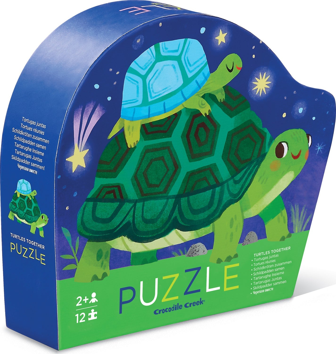 Crocodile Creek Puzzel 12ST | Turtles Together