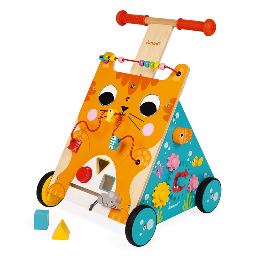 Janod Houten Loopwagen Cat