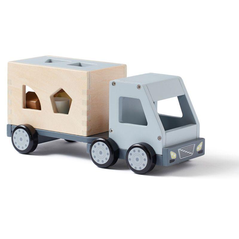 Kid's concept Houten Vrachtwagen Sorteren met Vormpjes Aiden