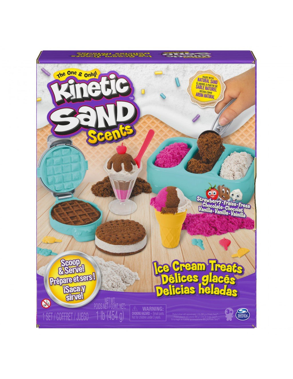 Kinetic Sand Ice Cream Geurend | 510g