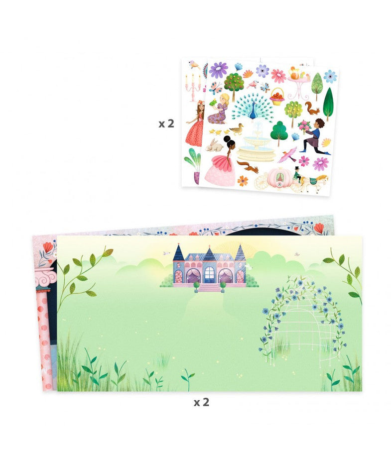 Djeco Set 160 Stickers | La Vie Au Château