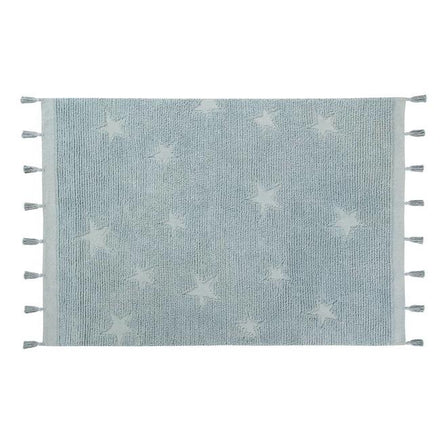 Lorena Canals machinewasbaar tapijt 120x175cm Stars Aqua