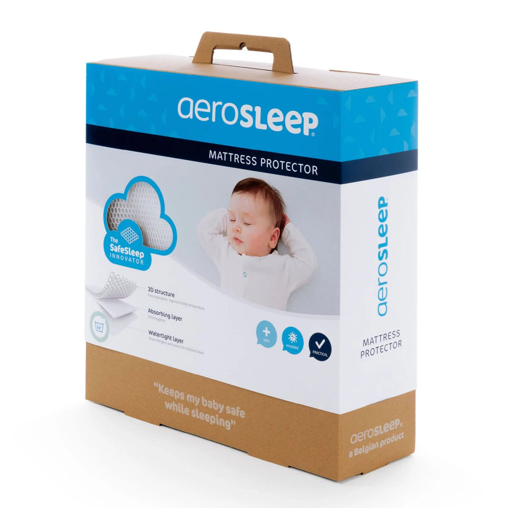 Aerosleep Matrasbeschermer 50x90cm Wieg | Wit