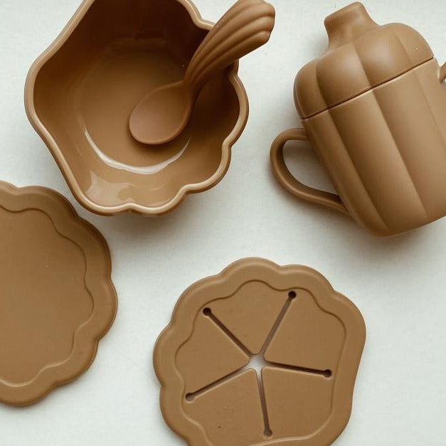 * Konges Sløjd Silicone Eetset Baby Clam | Bisquit