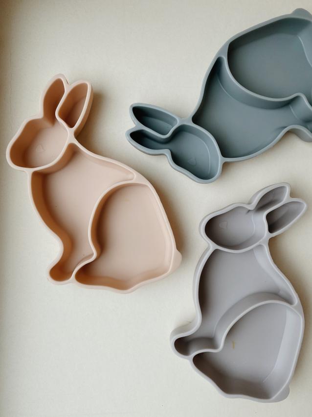 Konges Sløjd Bunny Silicone Bowl | Whale