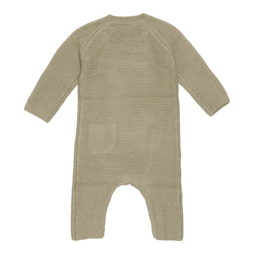 Little Dutch Babypakje Onesie Knit | Olive