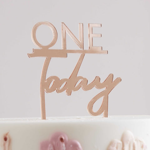 Cake topper | One Today
