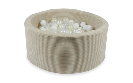 Moje Ballenbad 90x40cm | Rib Velvet Beige