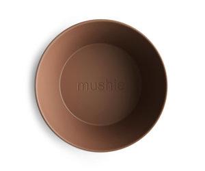 Mushie Set 2 Bowls Rond | Caramel