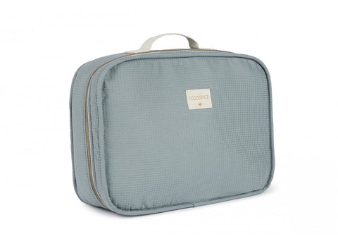 Nobodinoz Victoria Baby Suitcase 36x26x11cm | Stone Blue