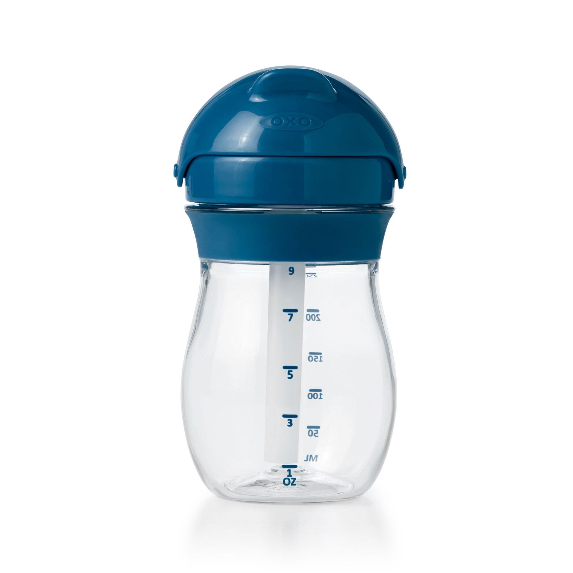 * Oxo Tot Drinkbeker 250ml met rietje Navy