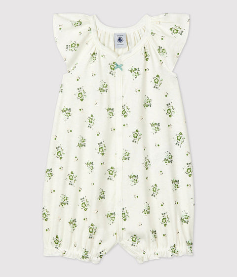 Petit Bateau Baby Pyjama I Plantenprint