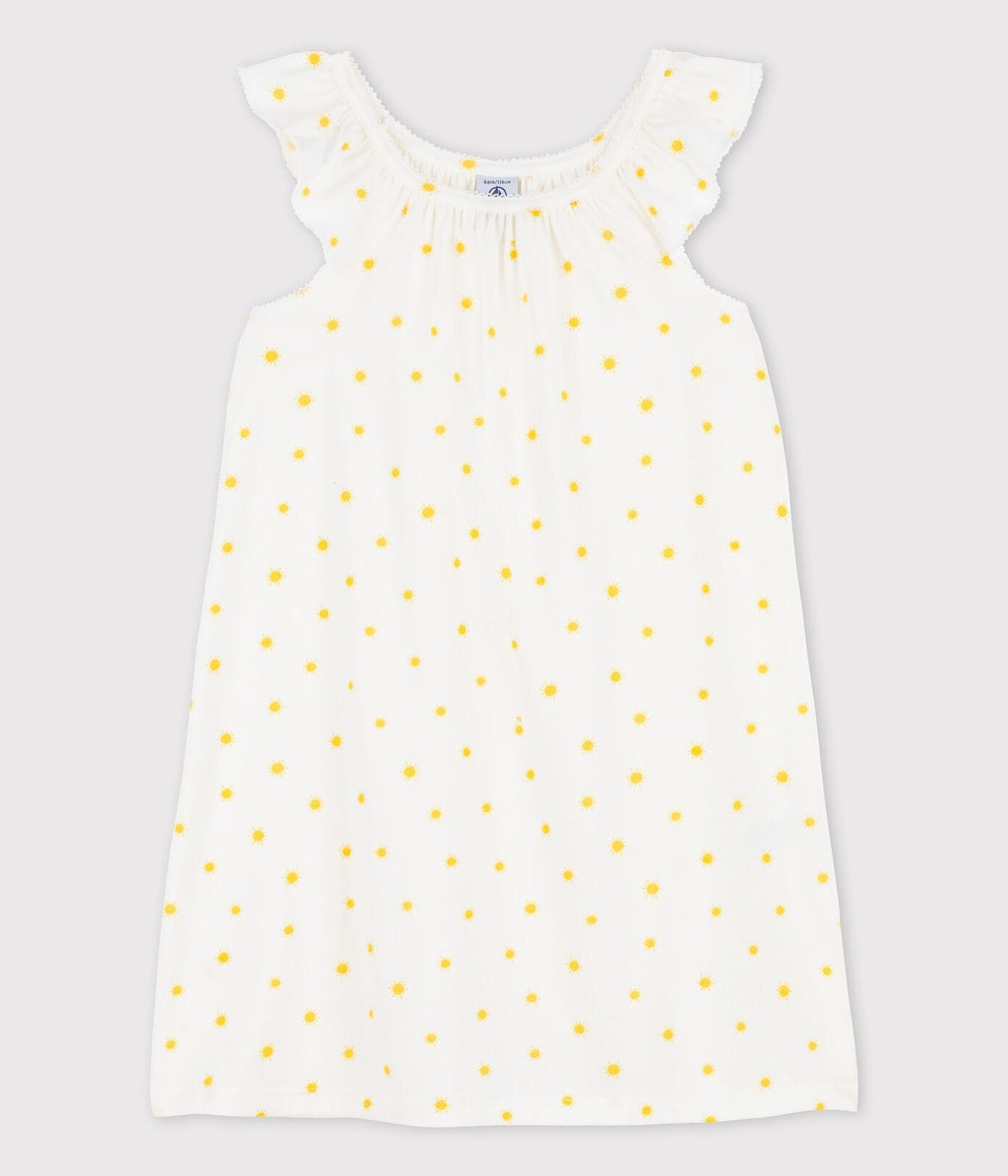 Petit Bateau Nachthemd Korte Mouwen Sunshine   *