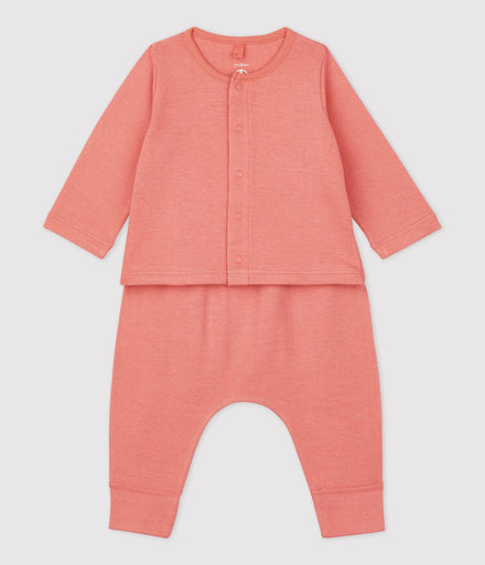 Petit Bateau 2-delige Pyjama Papaye  *