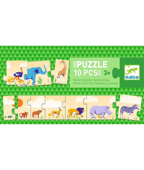 Djeco Set van 3 Puzzels | Petits Et Grands
