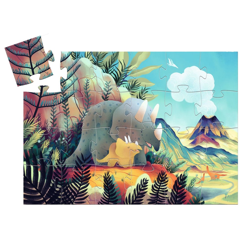 Djeco Puzzel Teo De Dino | 24 Stukken