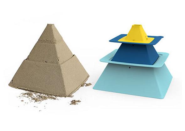 Quut Pira - piramide zandkasteelvorm