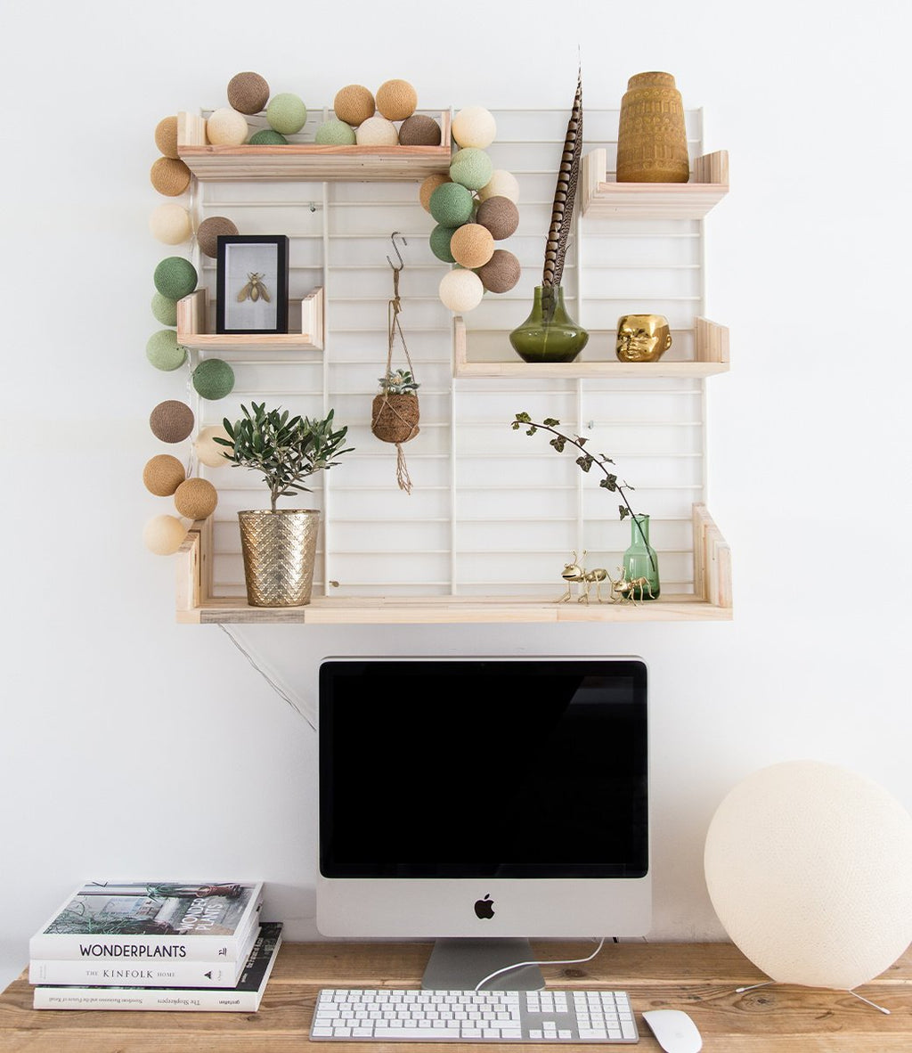 Cotton Ball Lights Lichtslinger 20 stuks - Forest Green