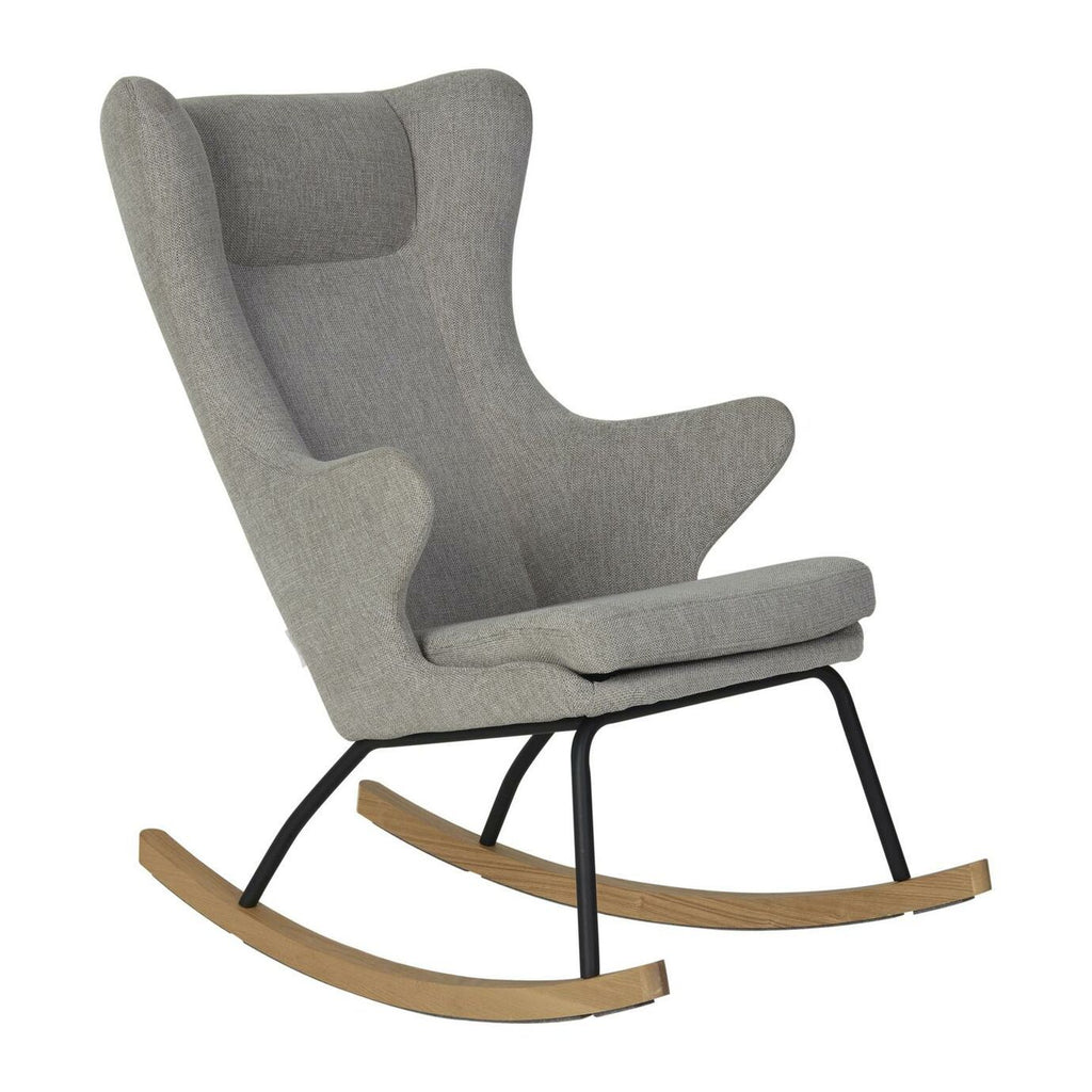 Quax Rocking Adult Chair De Luxe - Sand Grey