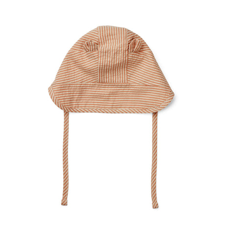 Liewood Rae Zonnehoedje | Stripe Tuscany Rose/ Sandy*