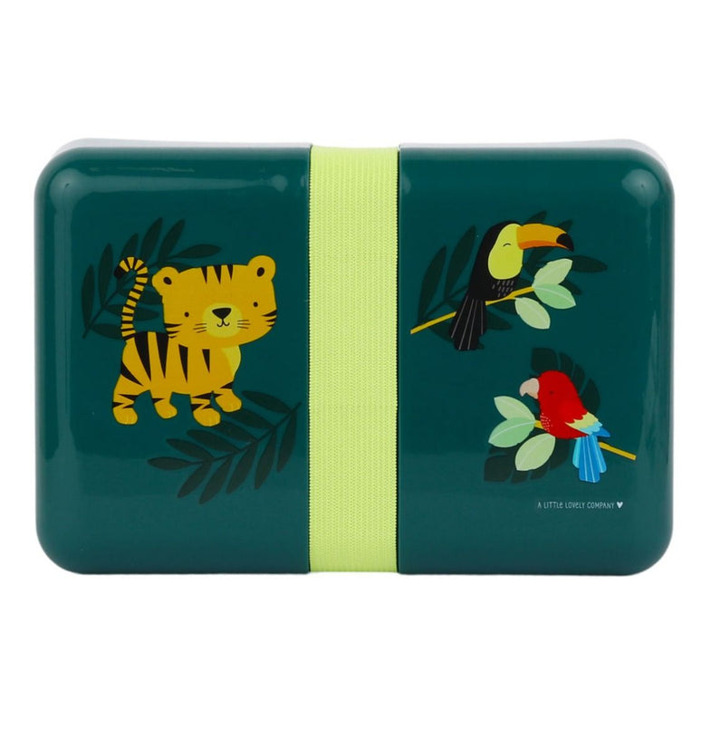 A Little Lovely Company lunch box | Jungle Tiger