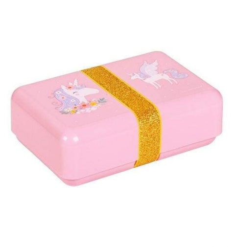 A Little Lovely Company lunch box | Unicorns