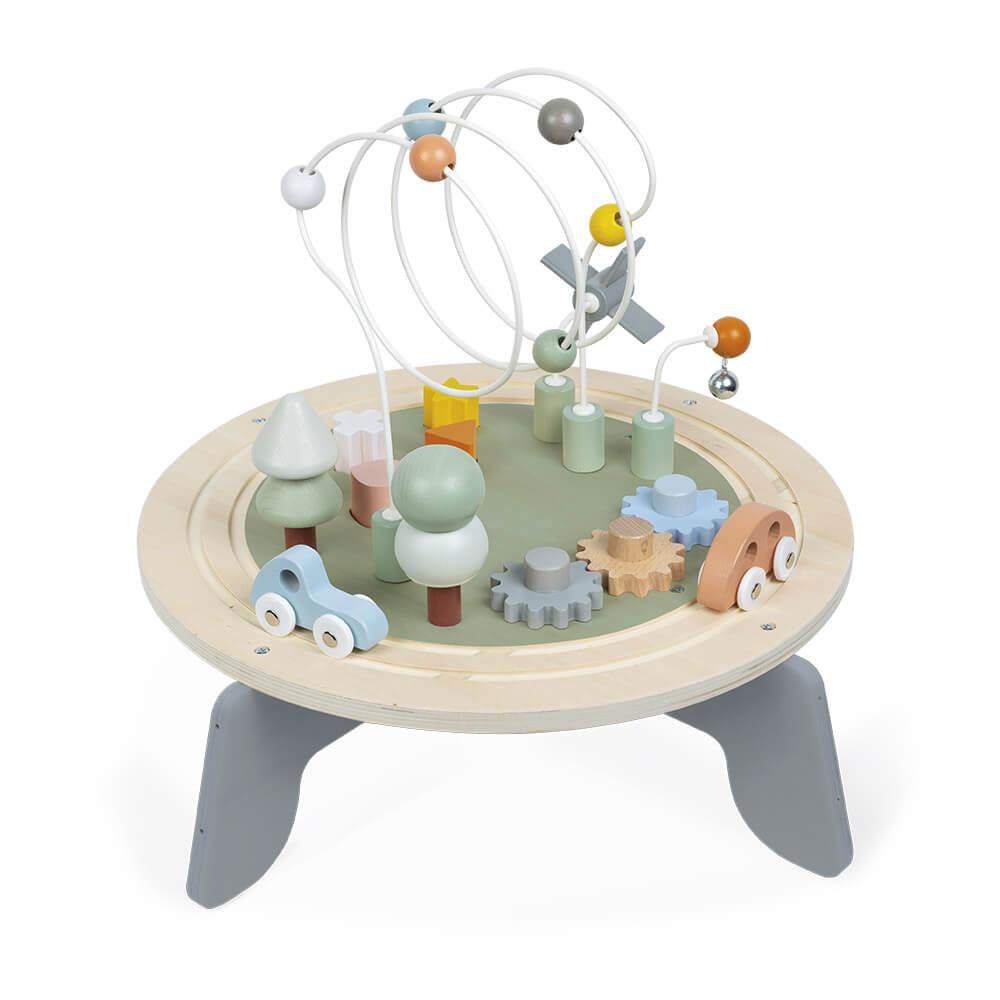 Janod sweet cocoon activity table 5 functies +12m