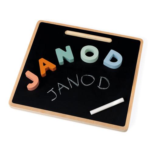 Janod Alfabetpuzzel + krijtbord