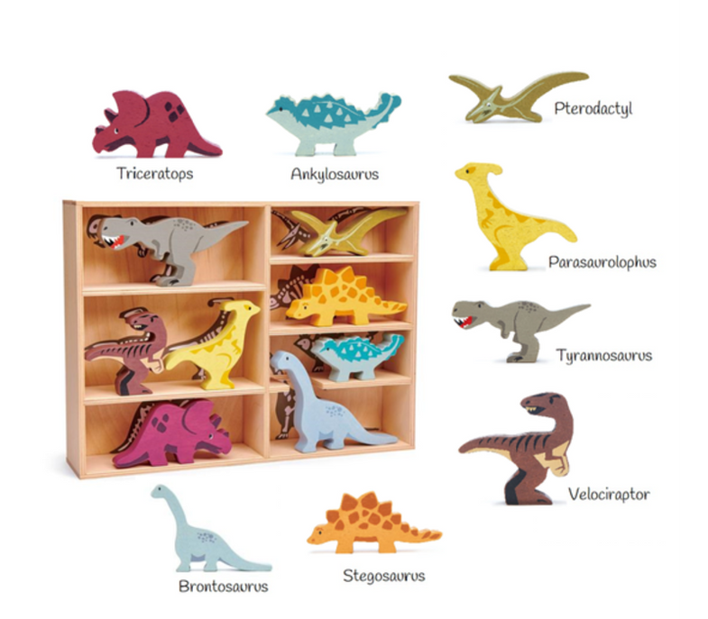 Tender Leaf Toys Houten Dino Stegosaurus *