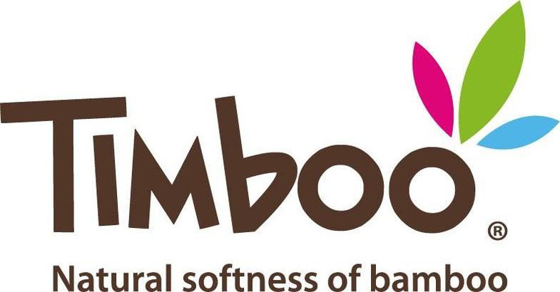 Timboo Set 3 Bamboo Washandjes | Apricot Blush