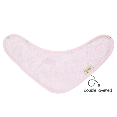 Timboo Bandana Slab Bamboe Kwijlsjaaltje Dubbele Laag | Silky Lilac