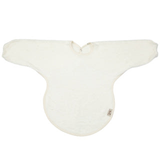 Timboo Slab Met Elastische Mouwen XL Bamboo 36x34cm Met Drukknoop | Daisy White