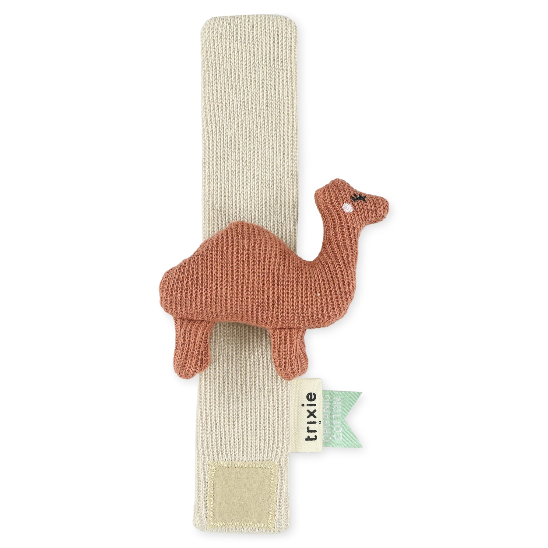 * Trixie Armband Rammelaar I Kameel
