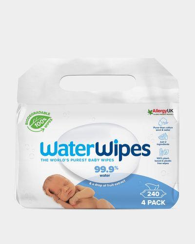 WaterWipes Bio Baby Billendoekjes | Voordeelpak 4x60 - (240st)